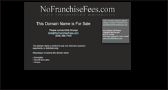 Desktop Screenshot of nofranchisefees.com